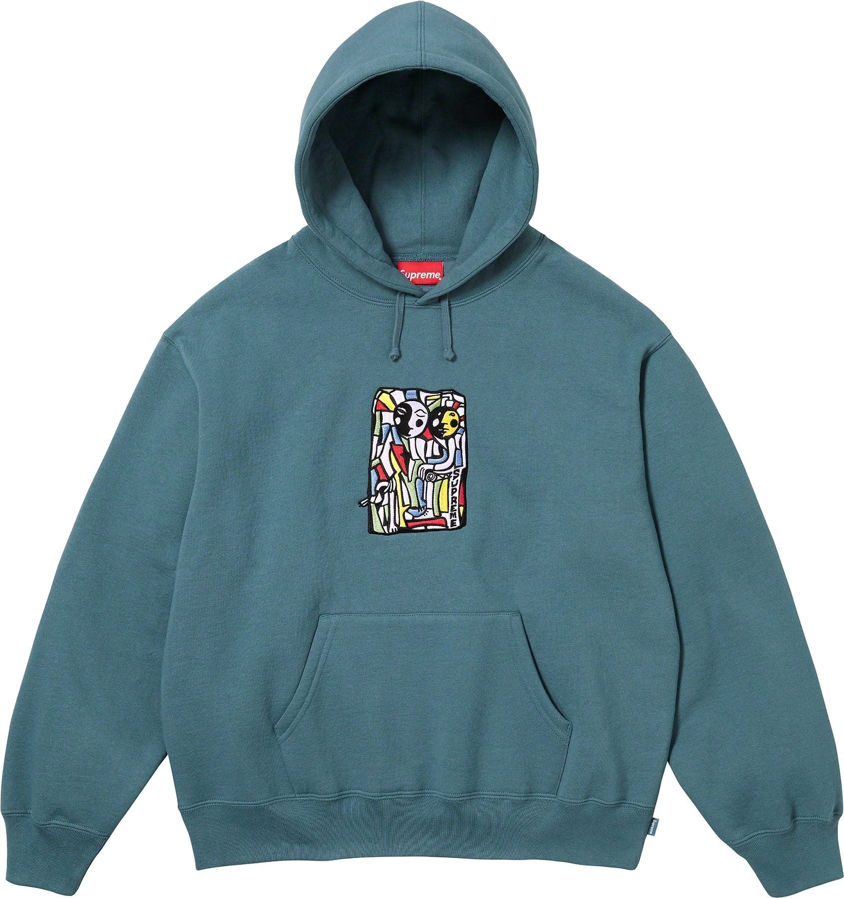Neil Blender Mosaic Hooded Sweatshirt view 9